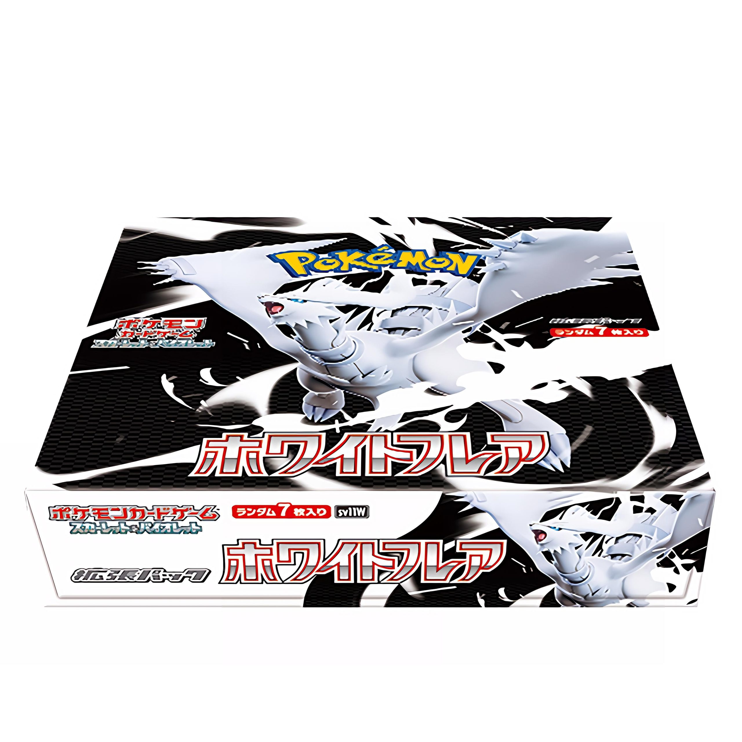 ホワイトフレア　Pokemon White Flar　1BOX分 Pokémon White Flare Booster Box - JAPAN - produkt kolekcjonerski