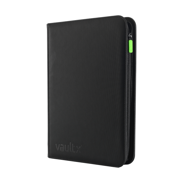 Vault X Exo-Tec Zip Binder 9-pocket (signature black)