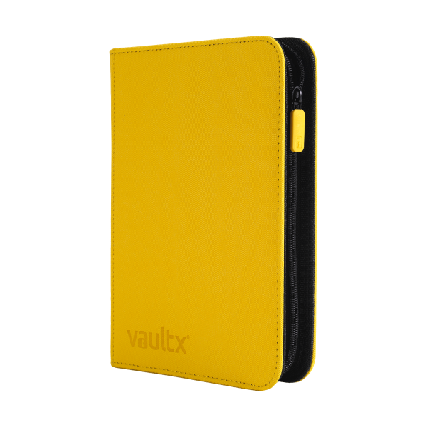 Vault X Exo-Tec Zip Binder 4-pocket (Sunrise Yellow)